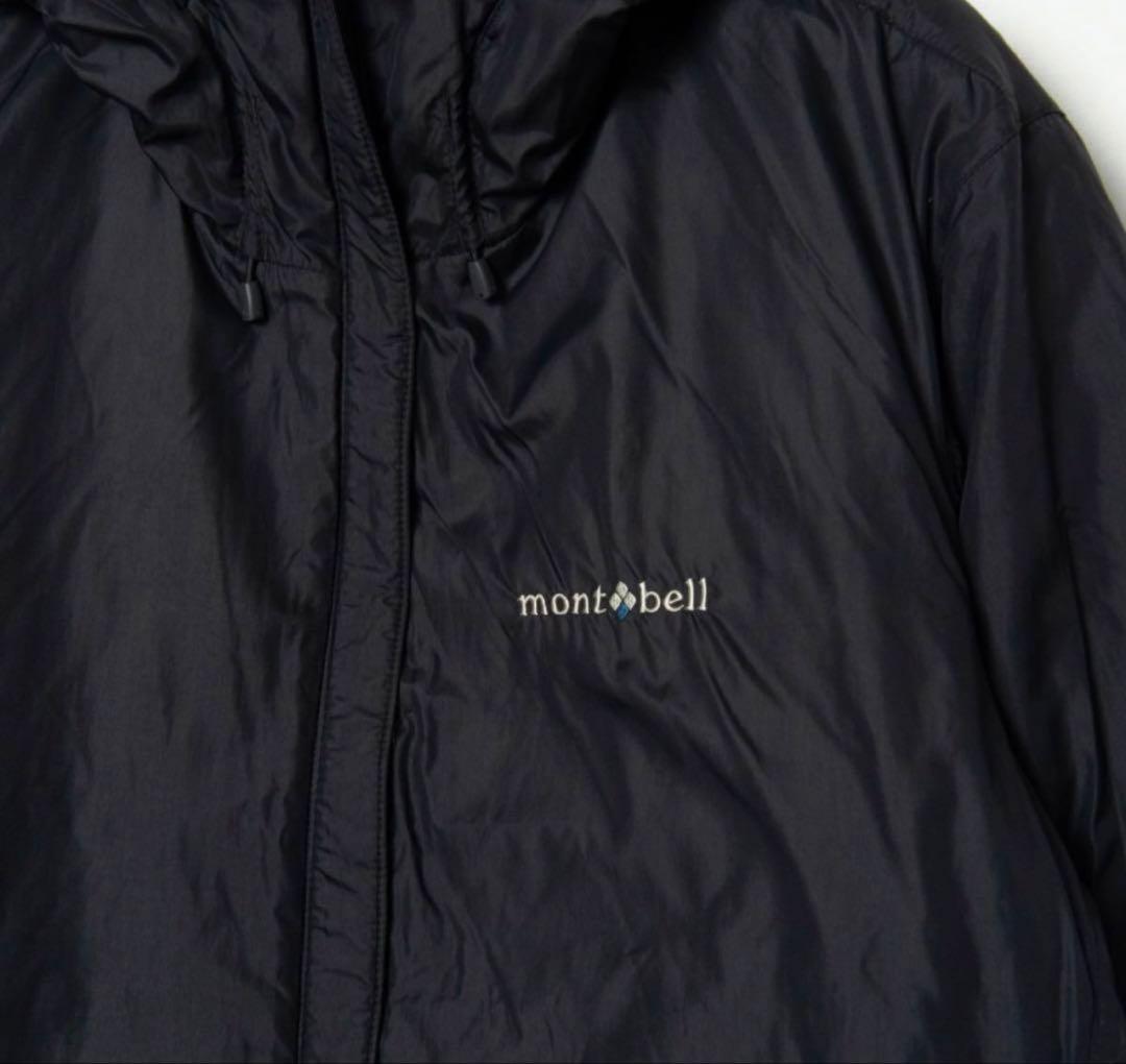 美品✨mont-bell・リバーシブル サーマランド パーカ メンズS 中綿入り
