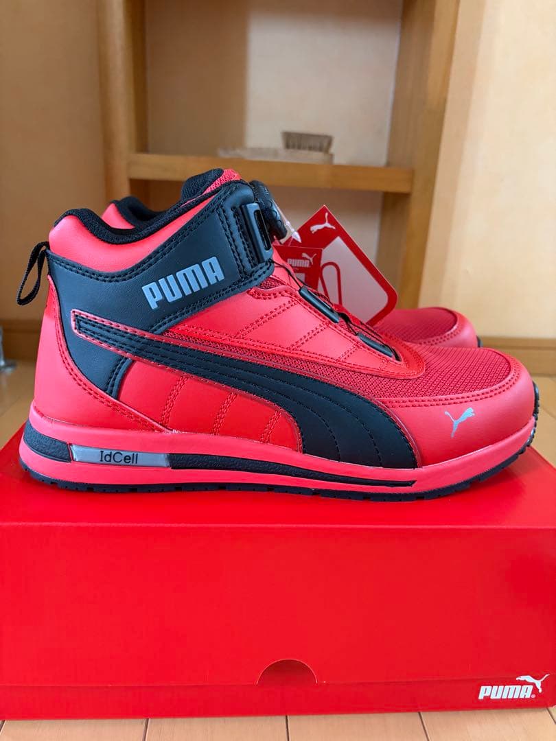 プーマ 安全靴 ダイヤル式 ディスクシステム 26.5cm 3E新品未使用