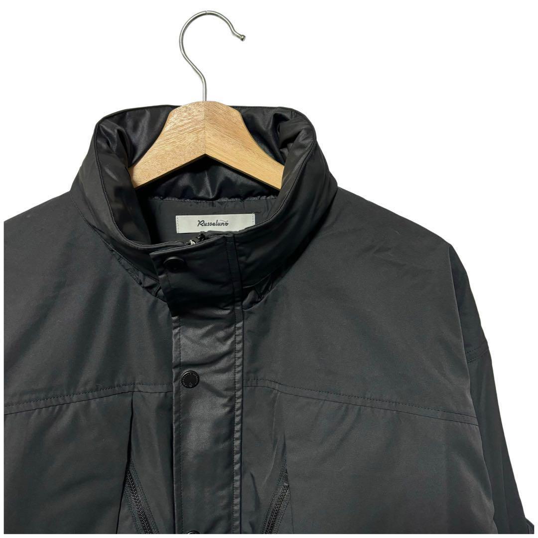 ラッセルノ ゴルフ 2Way カスタム ロング ジャケット ブラック XL 6