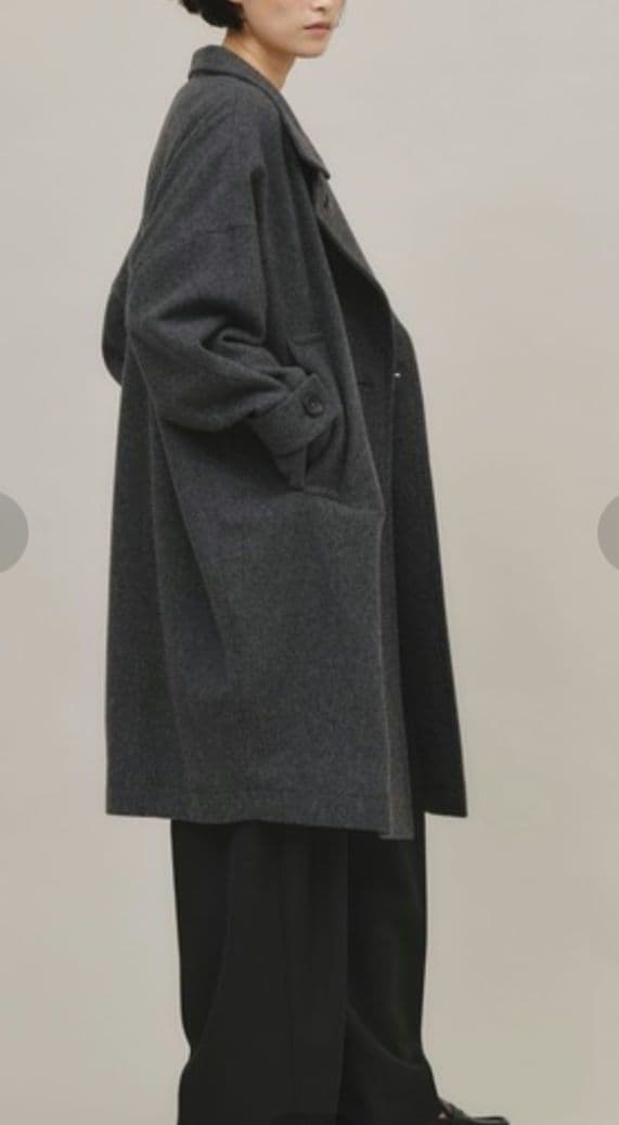 Curensology /メルトンスタンドカラーコート