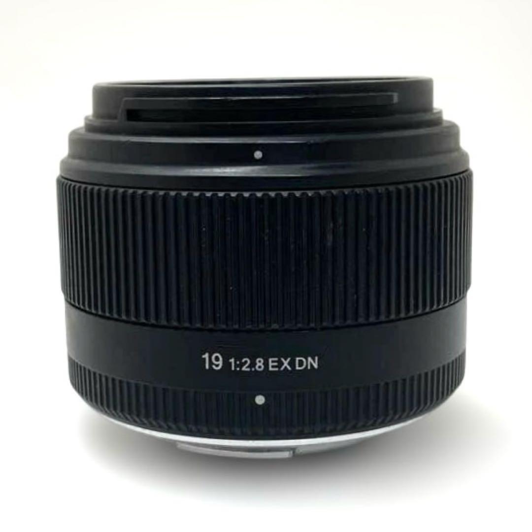SIGMA 19mm F2.8 EX DN マイクロフォーサーズ用 単焦点レンズ