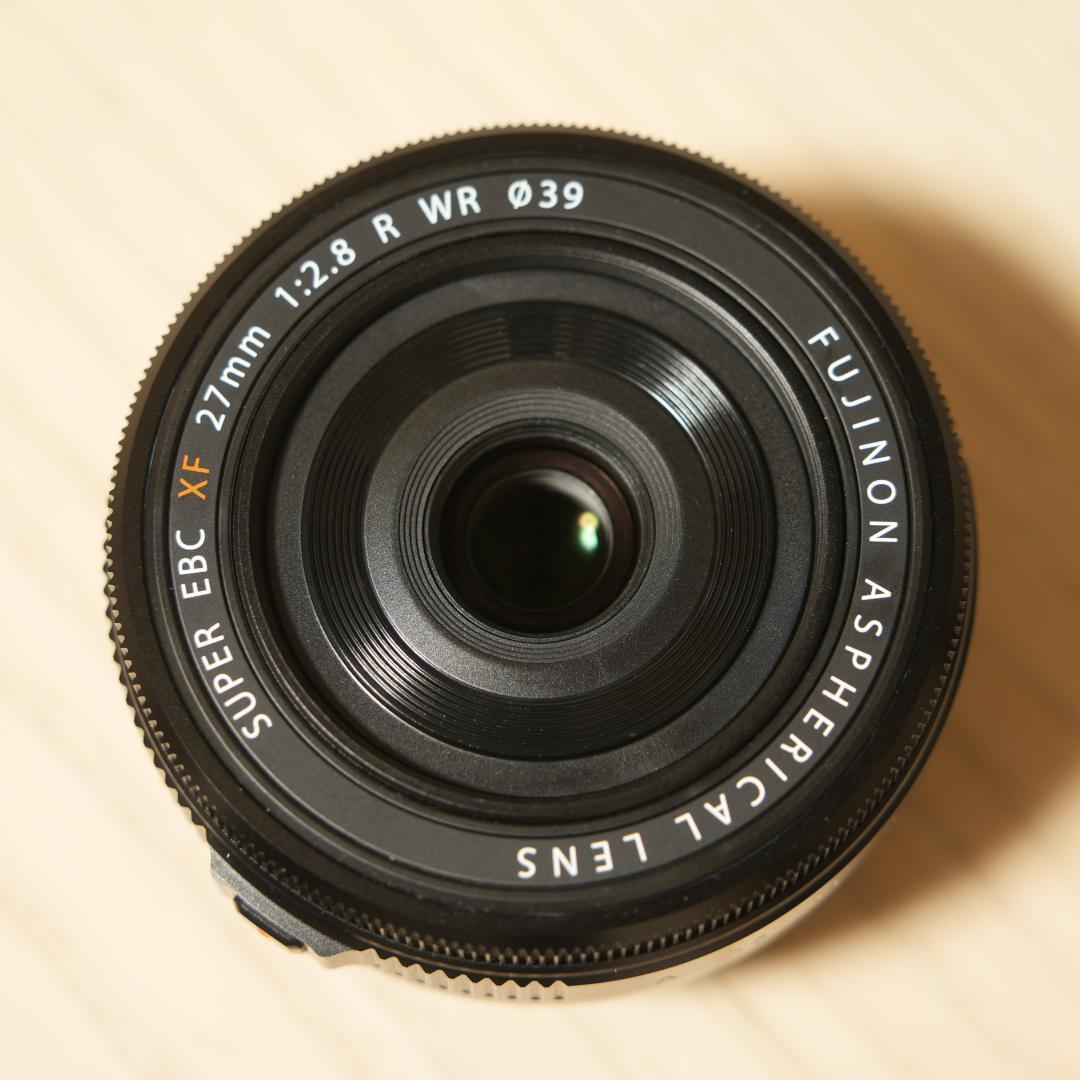 [新品同様] フジフイルム fujifilm 27mm f2.8 R WR