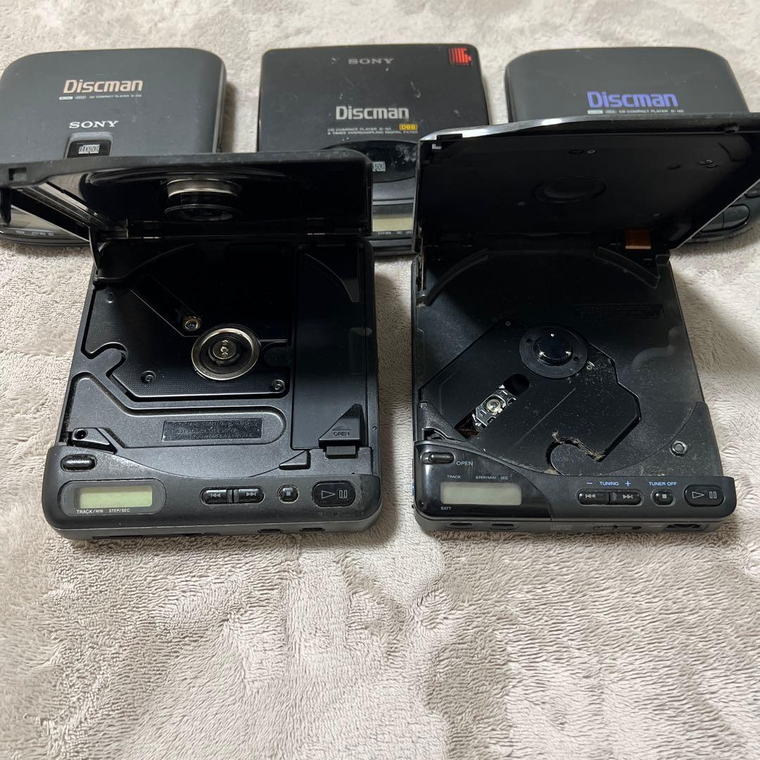 SONY Discman 5台セット　動作未確認