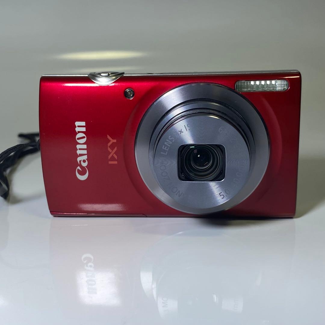 美品✨Canon IXY 160 コンパクトデジタルカメラ レッド