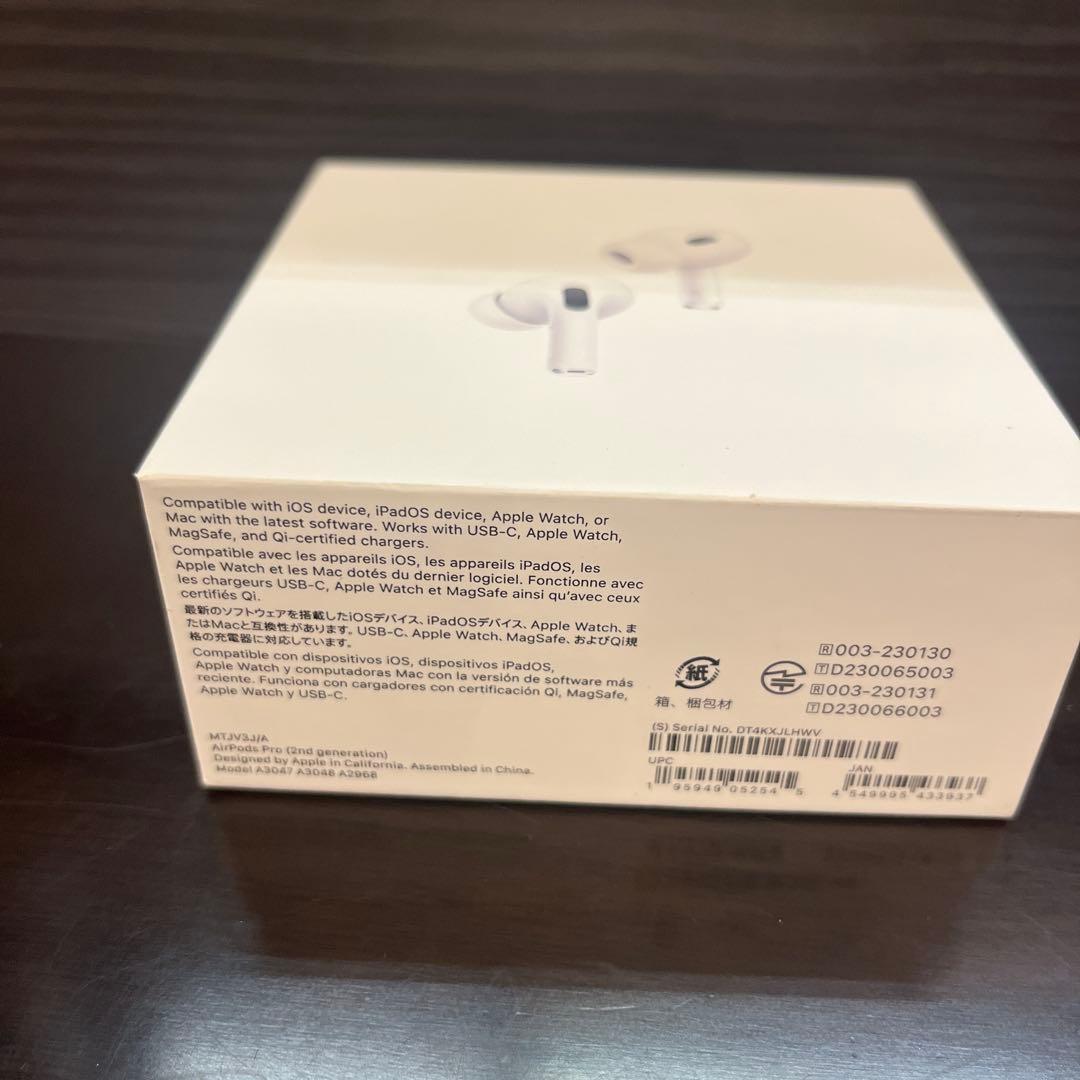 【新品未開封】AirPods Pro （第2世代） 送料無料　MTJV3J/A