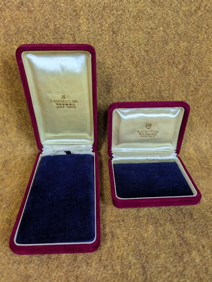まとめ売り　ミキモト　MIKIMOTO　空箱　空き箱　ケース　ジュエリーボックス