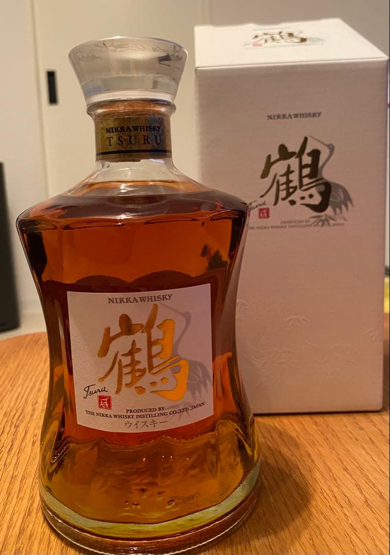 ニッカウイスキー　ニッカ蒸溜所限定 鶴 つる　ニッカウヰスキー　２本セット
