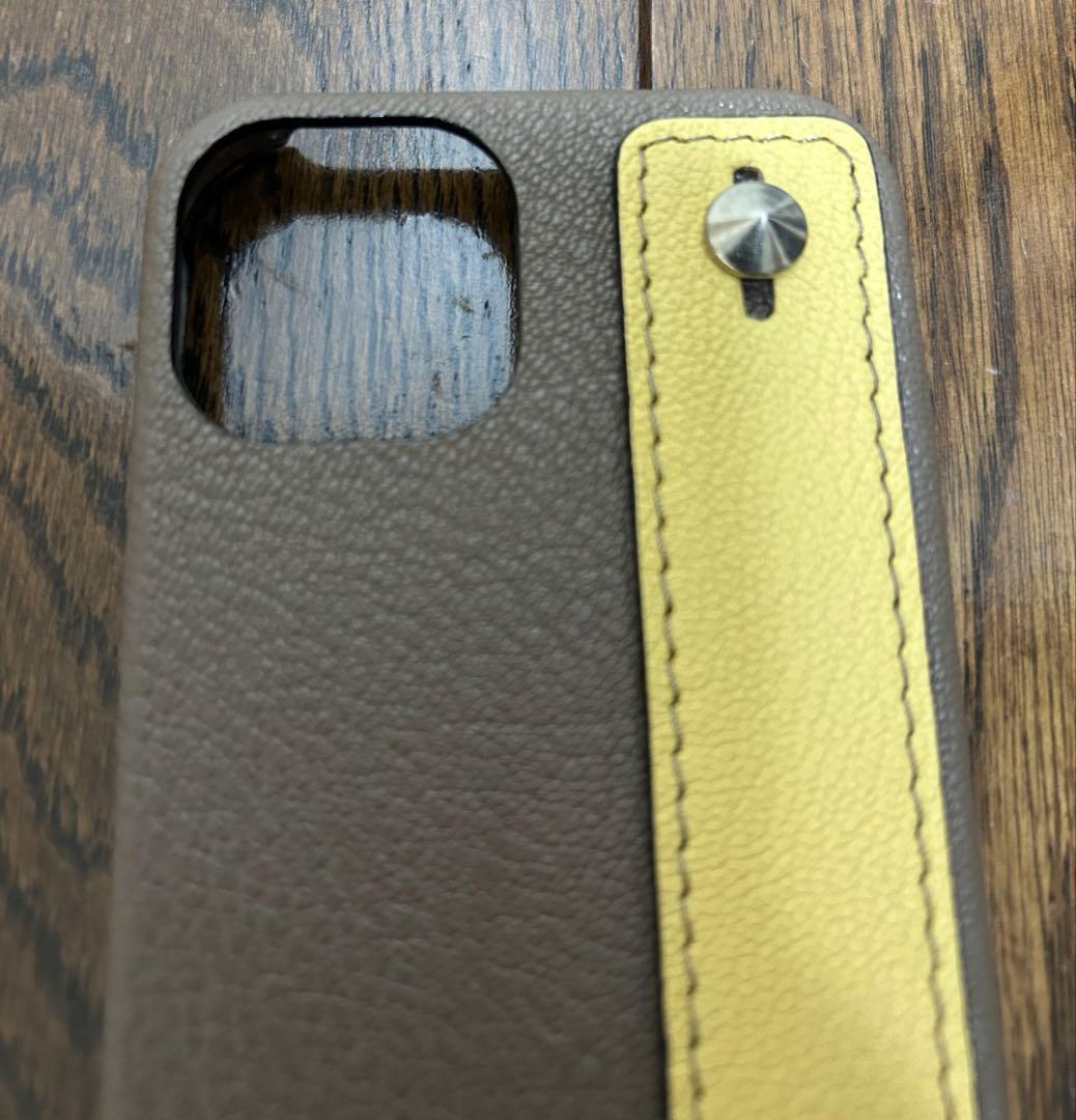 【新品未使用】iPhone14 ケース（レザー/ワイドベルトタイプ）