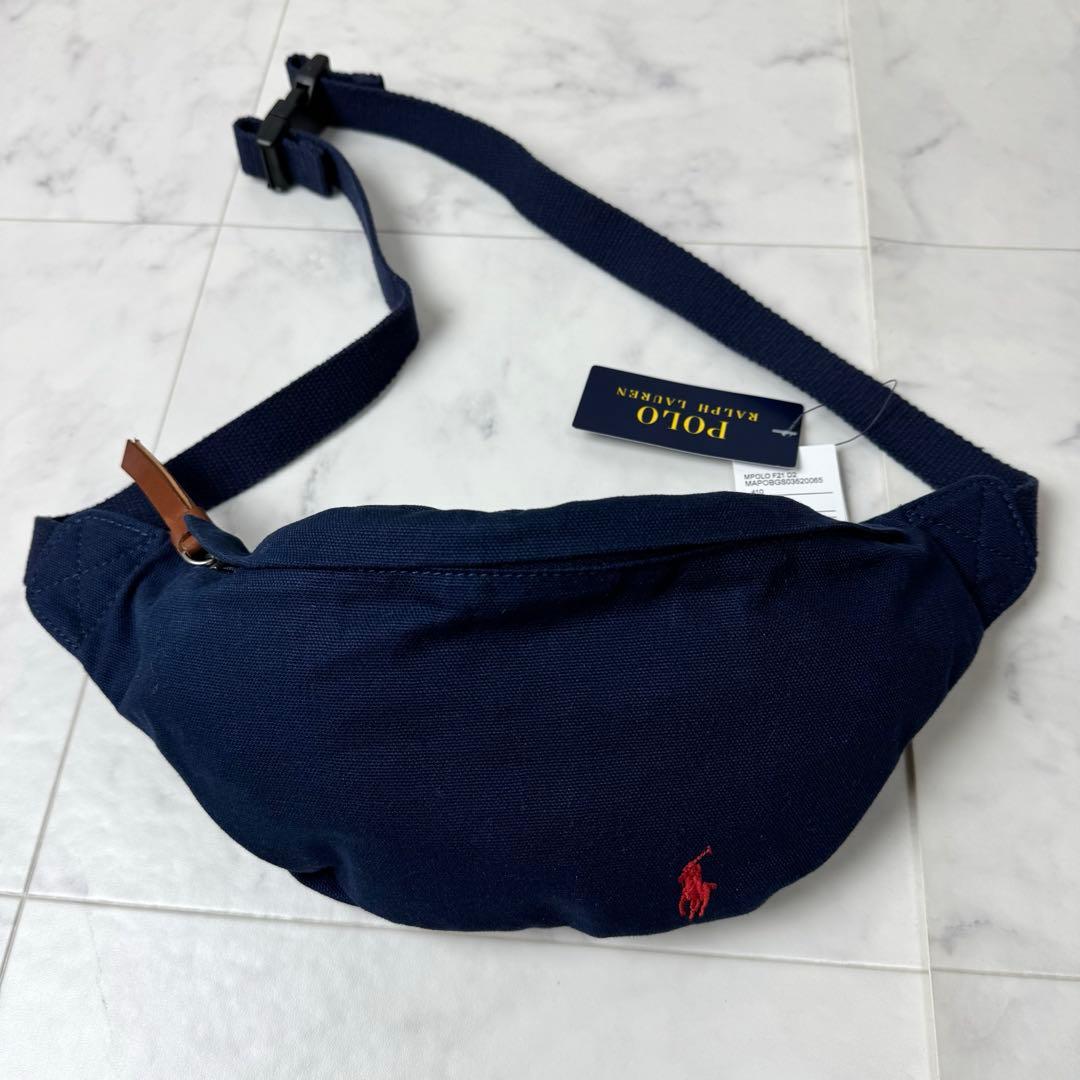 【新品】 ポロラルフローレン ボディバッグ ウエストポーチ ポニー刺繍