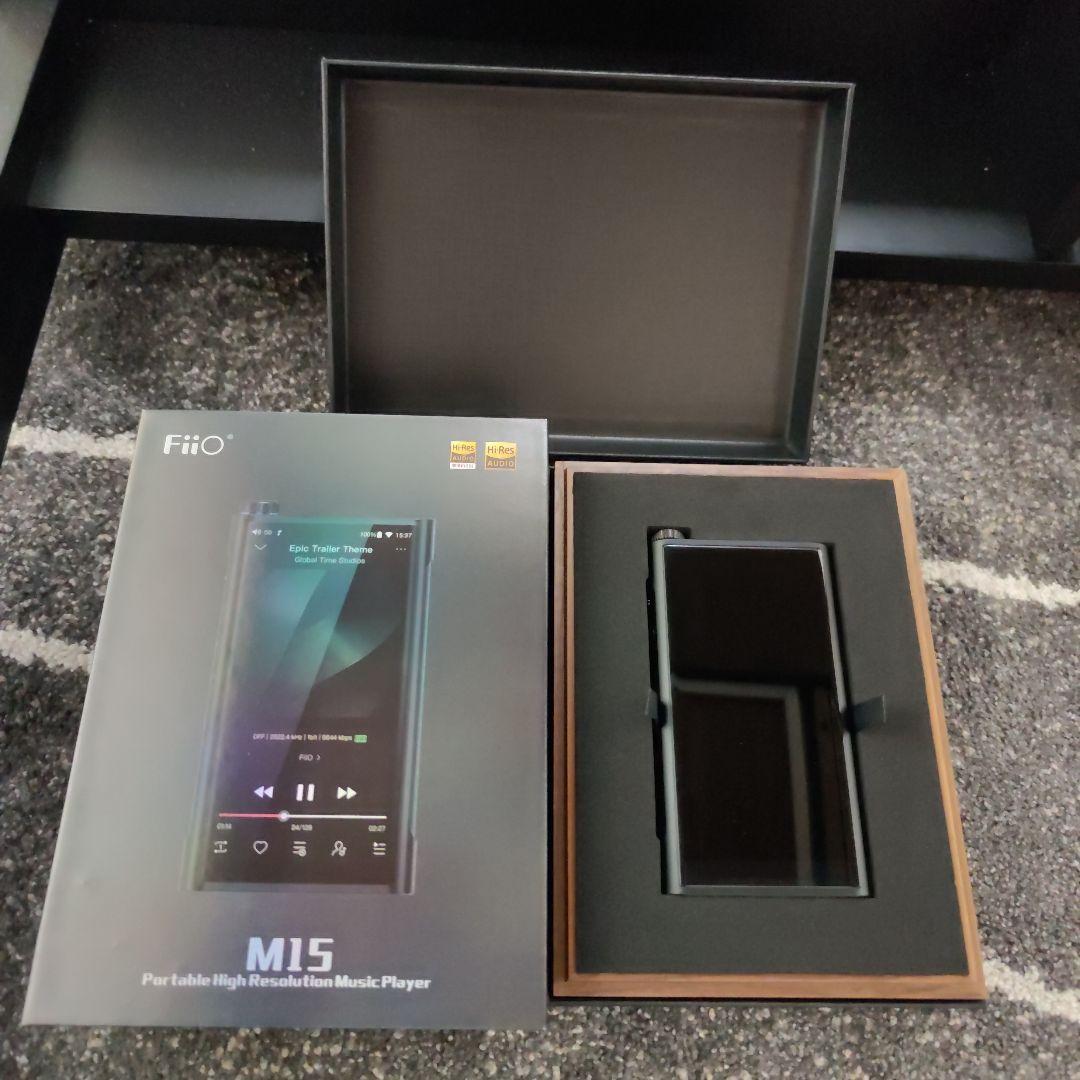 FiiO M15　DAP　革ケース付　付属品完備　アクセサリー豊富