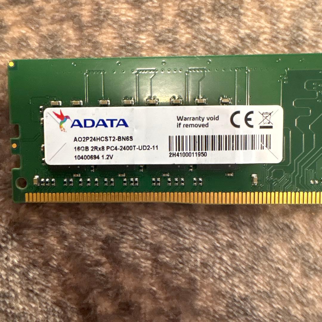 ADATA DDR4 メモリ ECCサポート16GB