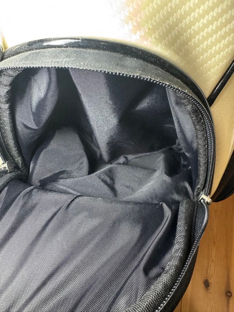 ○ミズノプロ　キャディバッグ　ゴルフバック　白　養老ジャパン