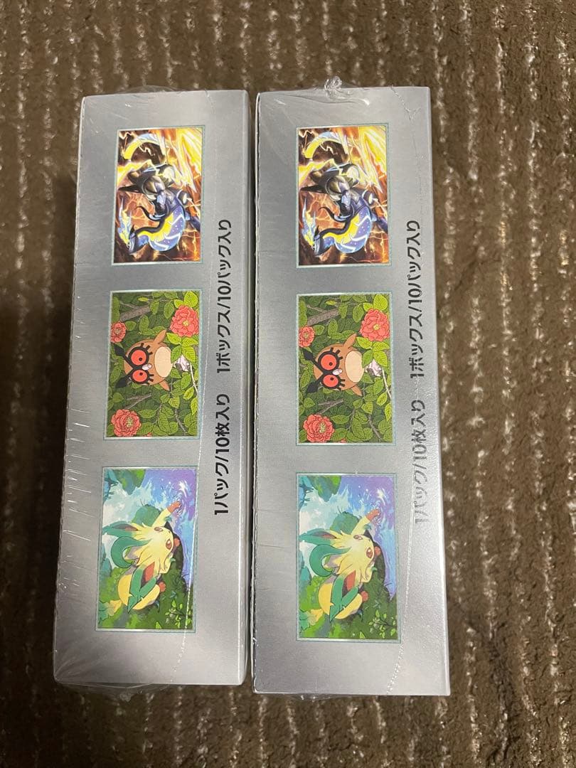 ポケモンカードゲーム テラスタルフェスex 2BOX シュリンク付新品・未開封