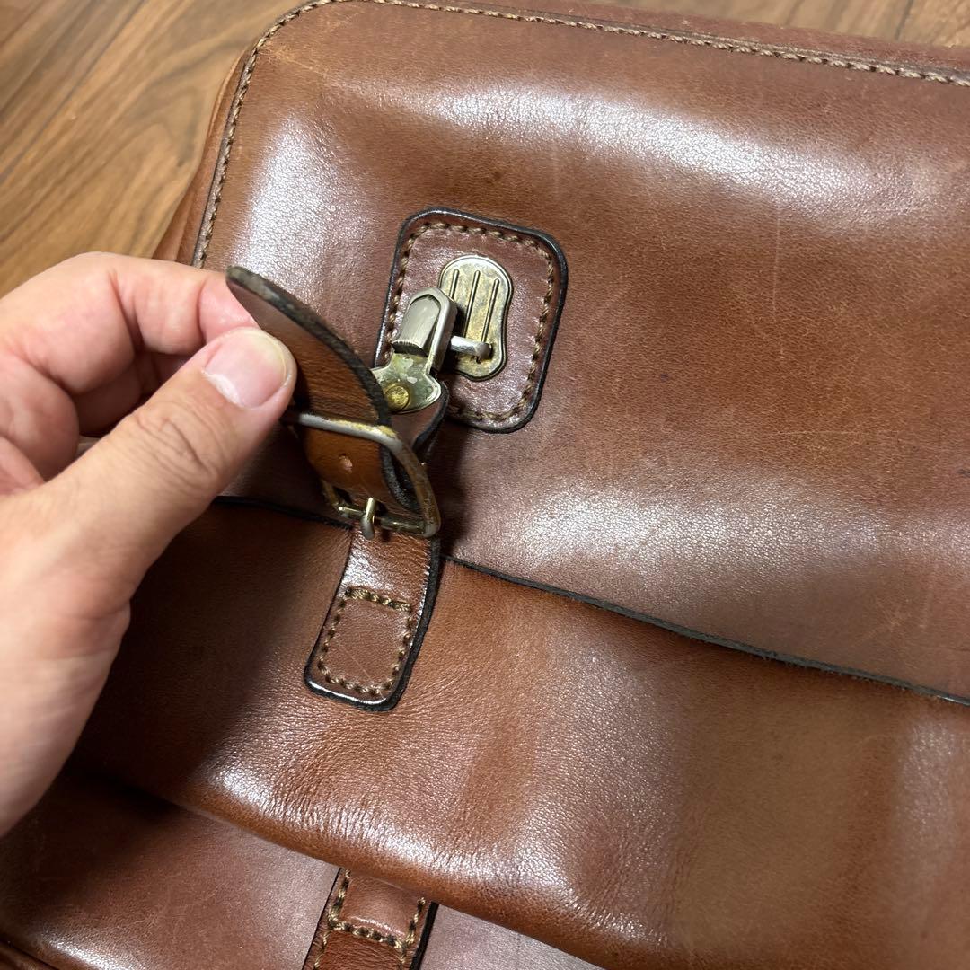 せ*ん様 HERZビジネスバッグ　ショルダーバッグ　A4可　ブラウンcitybo