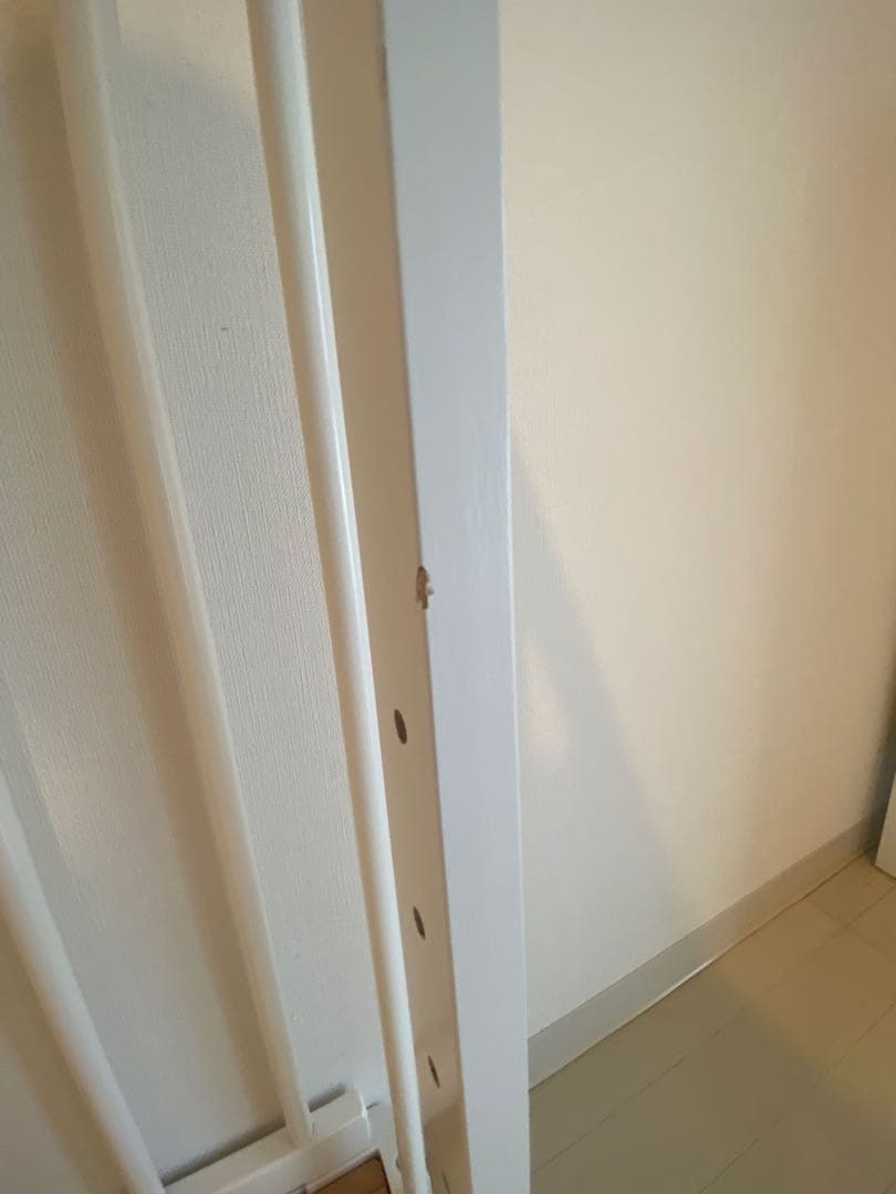 ファルスカ färska ベッドサイドベッド 03 ホワイト 添い寝安全ベルト付