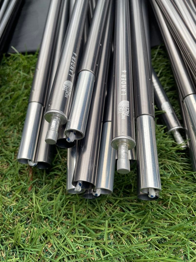 Lander6 The North face ポール・グランドシート付き