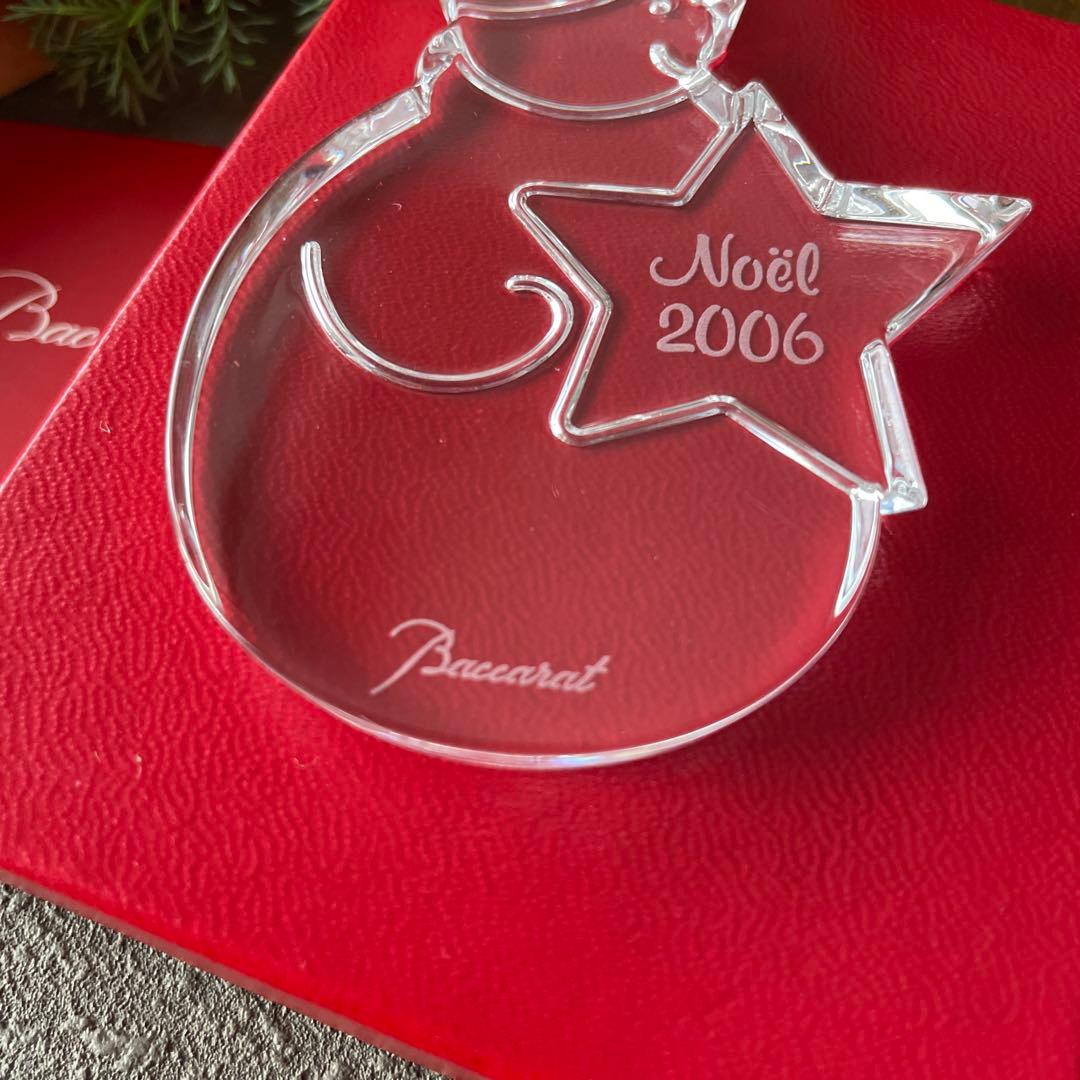 Baccarat バカラ 2006年 ノエル クリスマスオーナメント