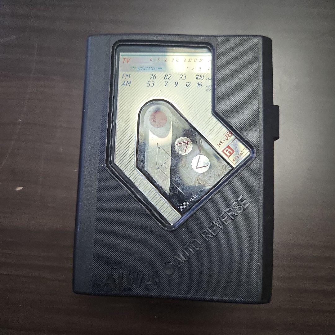 希少　アイワ カセットレコーダー HS-J8 カバー付き