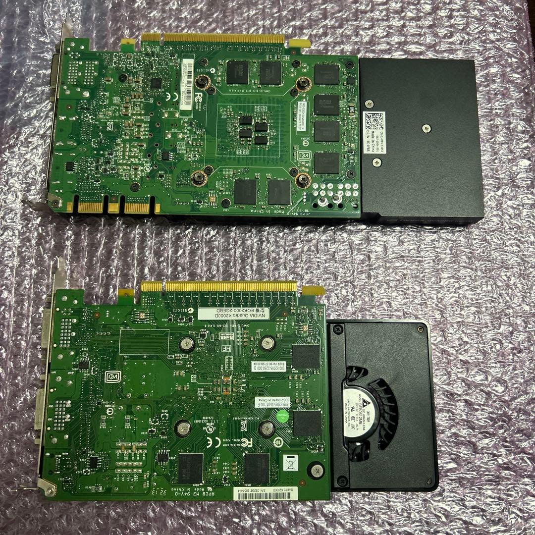NVIDIA Quadro K4200 K2000D グラフィックボード