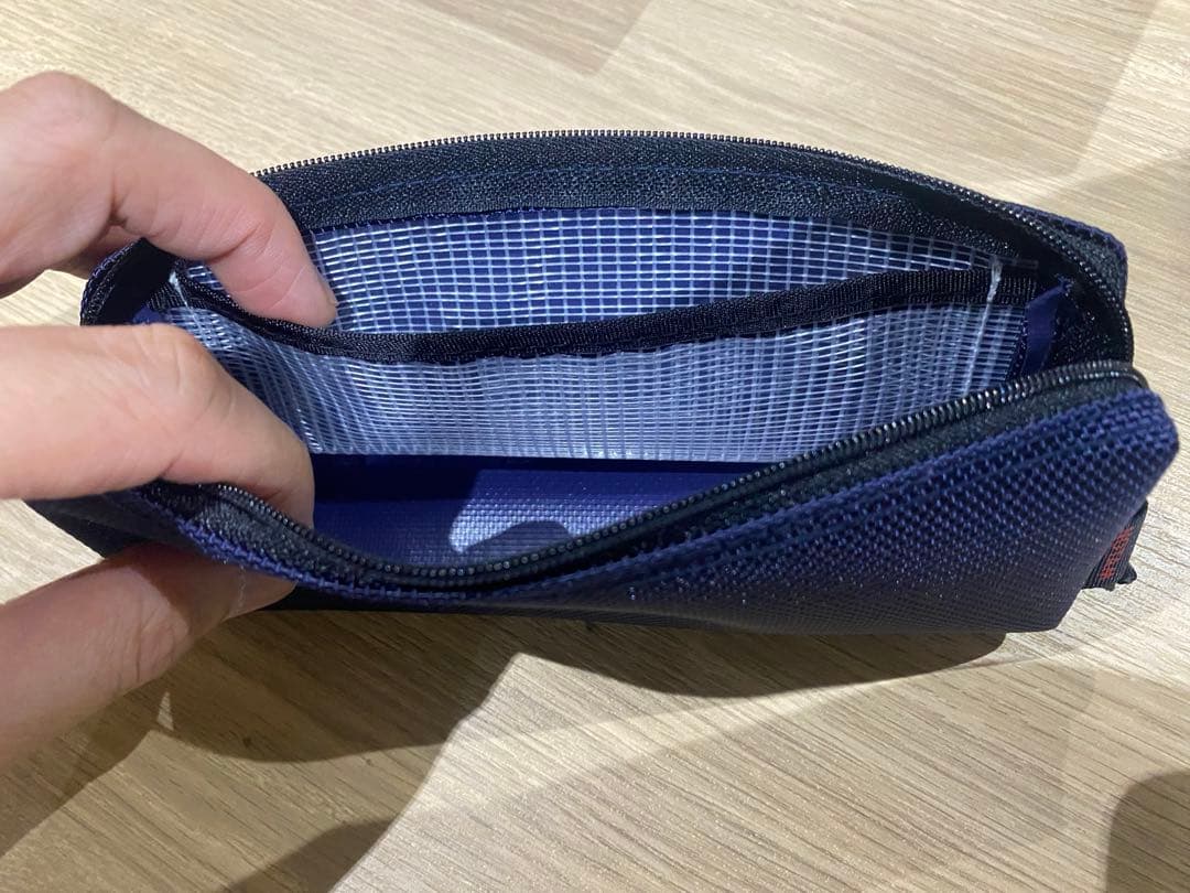 雙葉学園　FB 校章ペンケース　筆箱　ネイビー