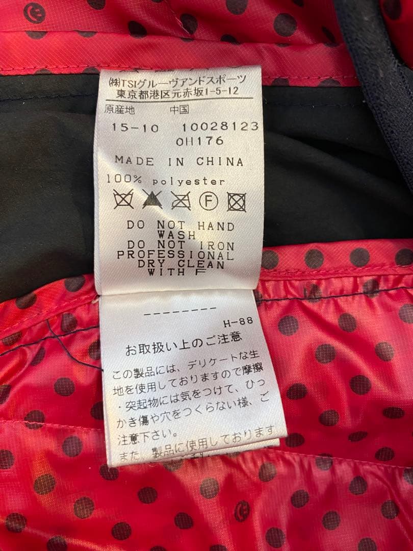 PEARLY GATES ドット柄ダウンジャケット レディースsize M