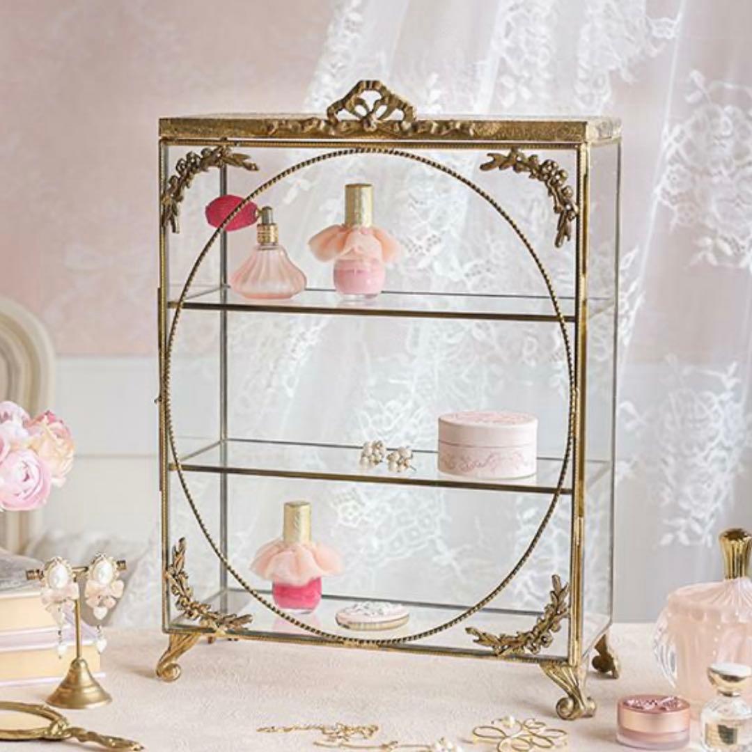 ロマプリ アンティーク調クラシックシェルフ