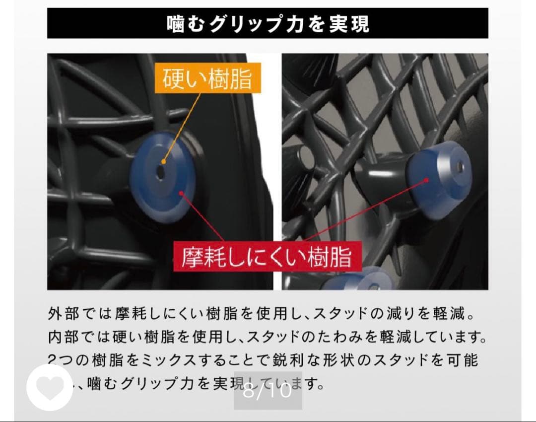 Mizuno 11GP2300 ネイビー×ゴールド シューズ　25.5cm