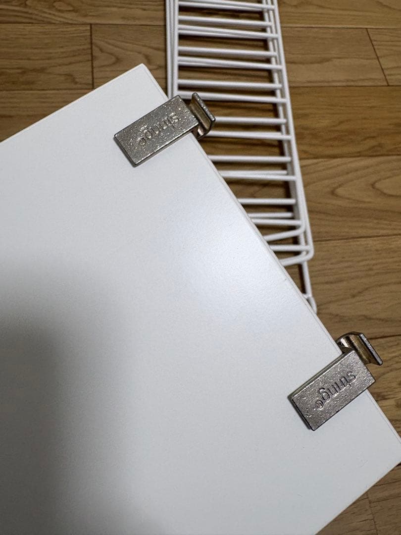 ストリング ポケット ホワイト ２個セット