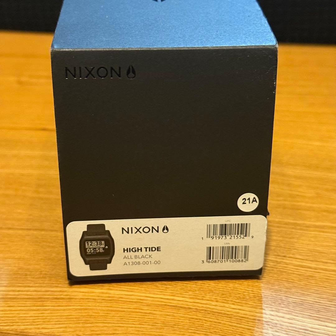 「NIXON/ニクソン」HIGH TIDE ALL BLACK