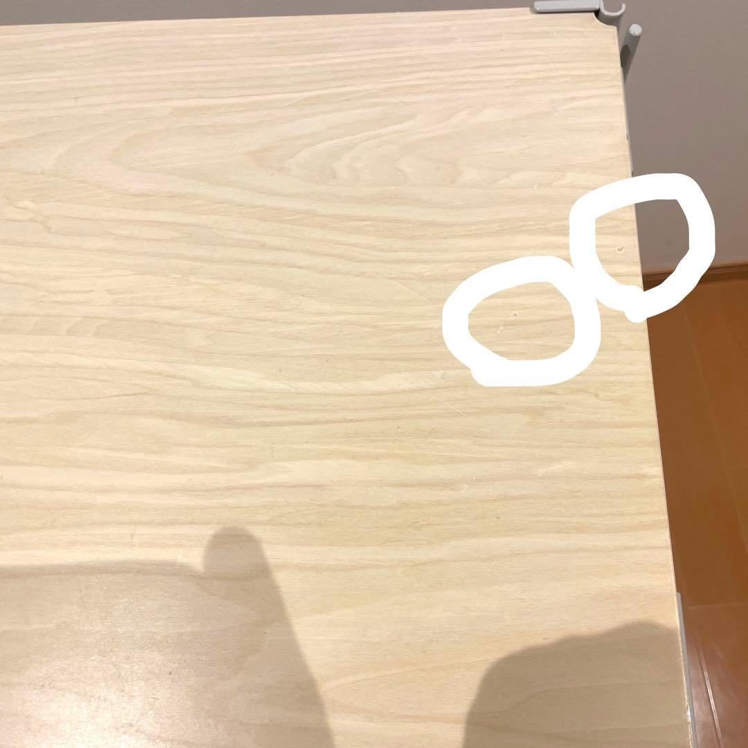 無印　スチールユニットシェルフ　頒布バスケット　56cm