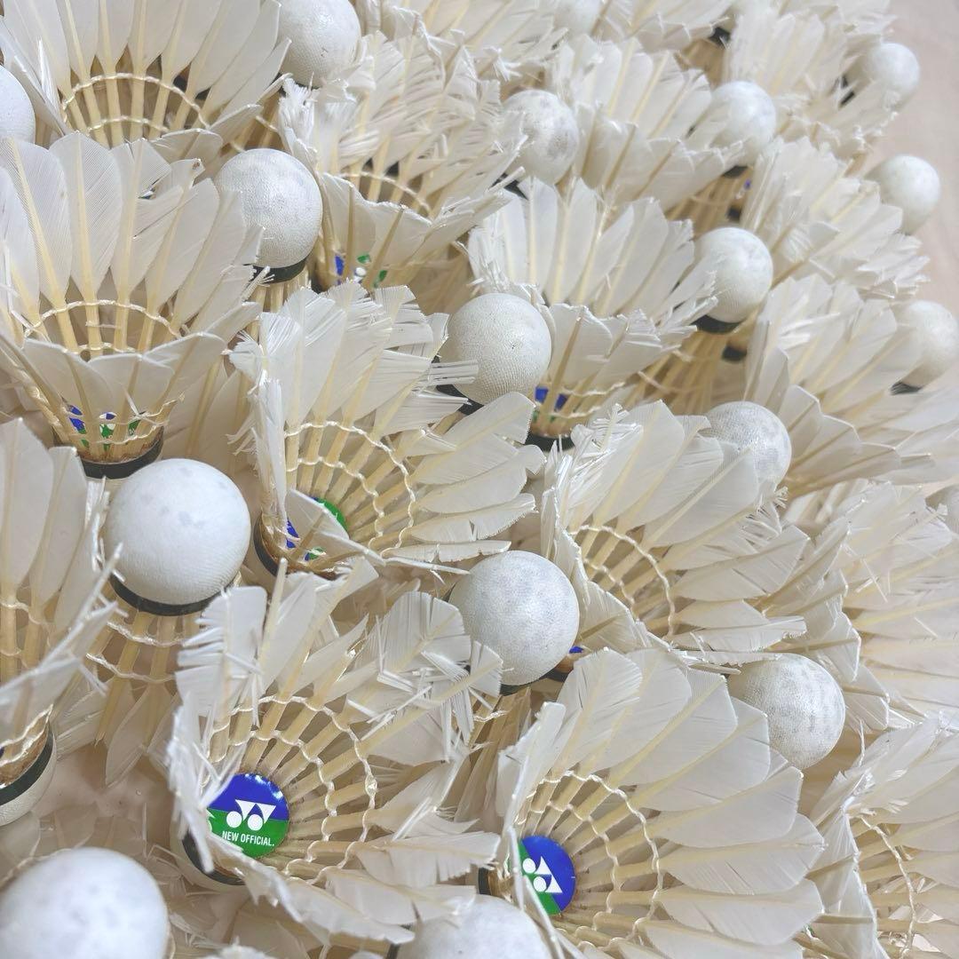 【200個】中古バドミントン シャトル ニューオフィシャル196個+その他4個