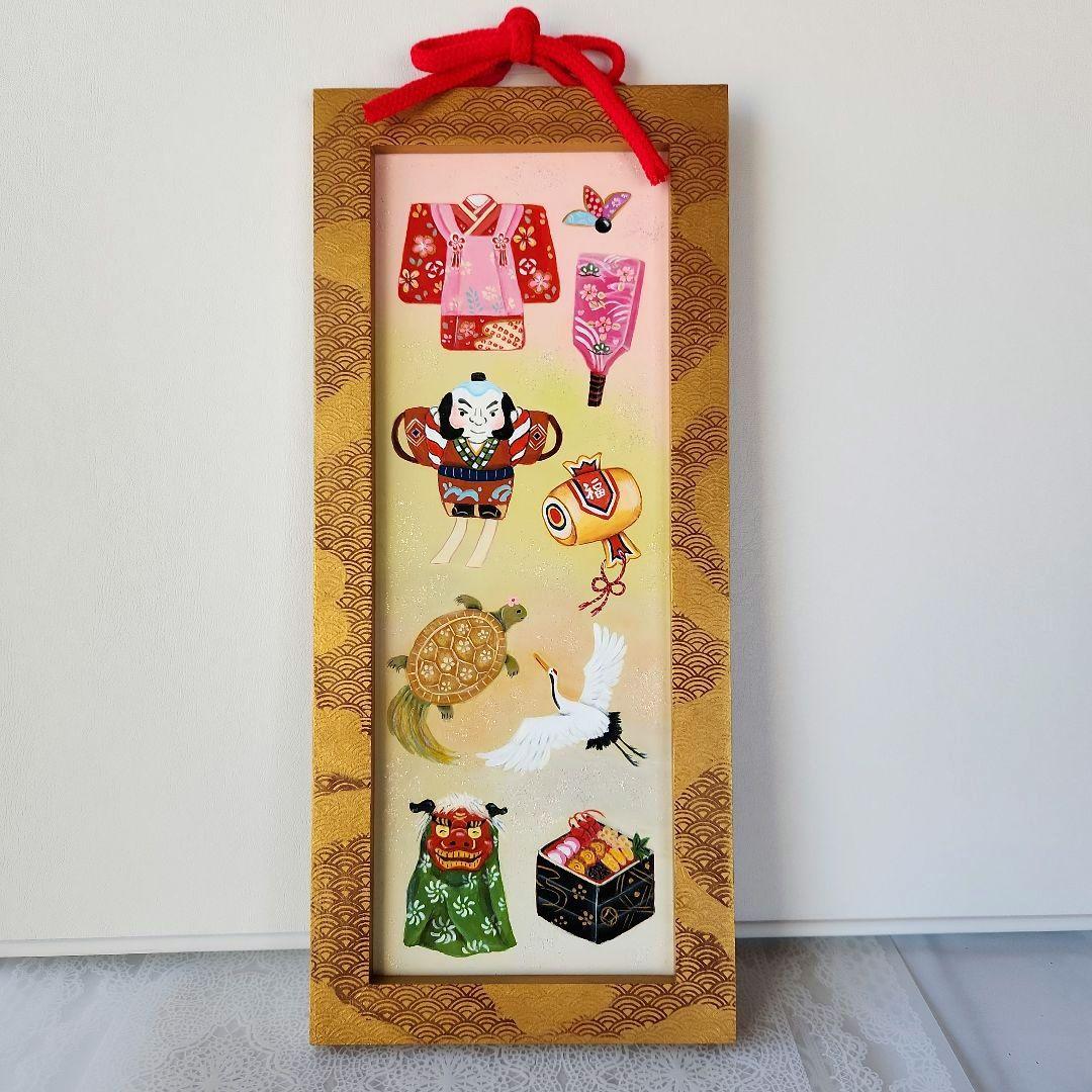 トールペイント作品　お正月