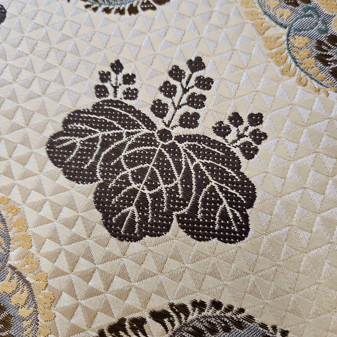 袋帯☆吉祥粋華文☆唐織☆正絹☆鱗模様☆六通☆桐文☆フォーマル