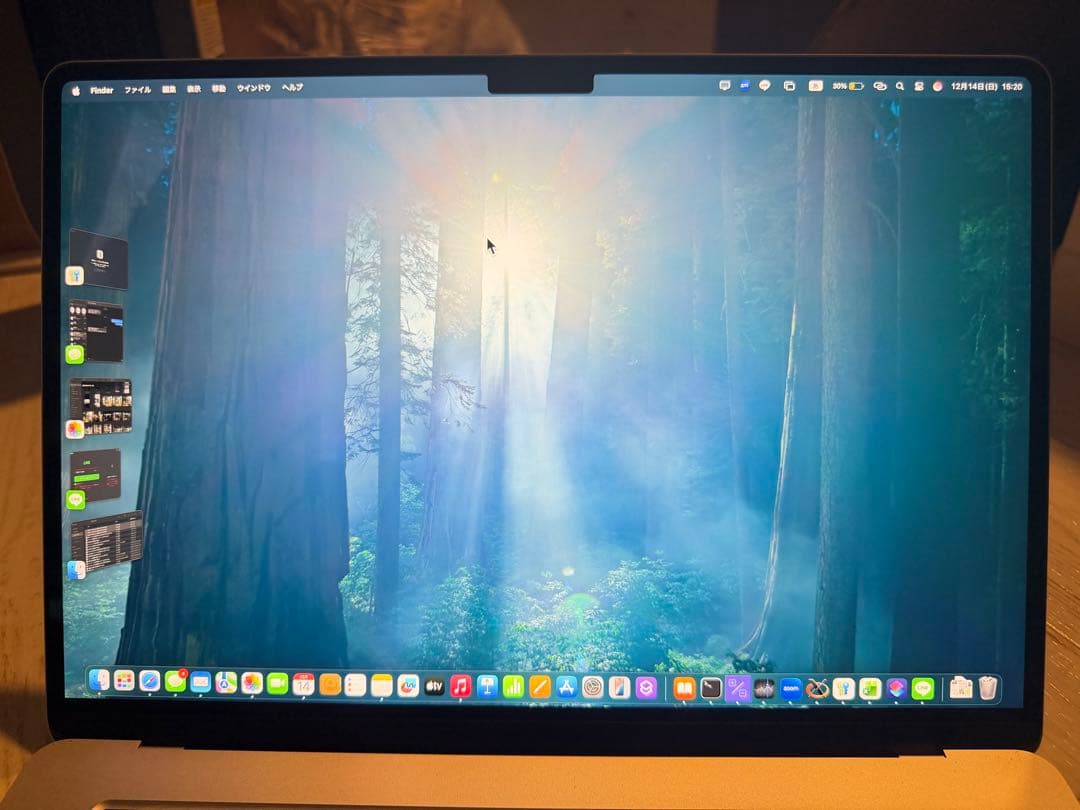 【美品】MacBook Air 15インチ M4/16GB/256GB付属品完備