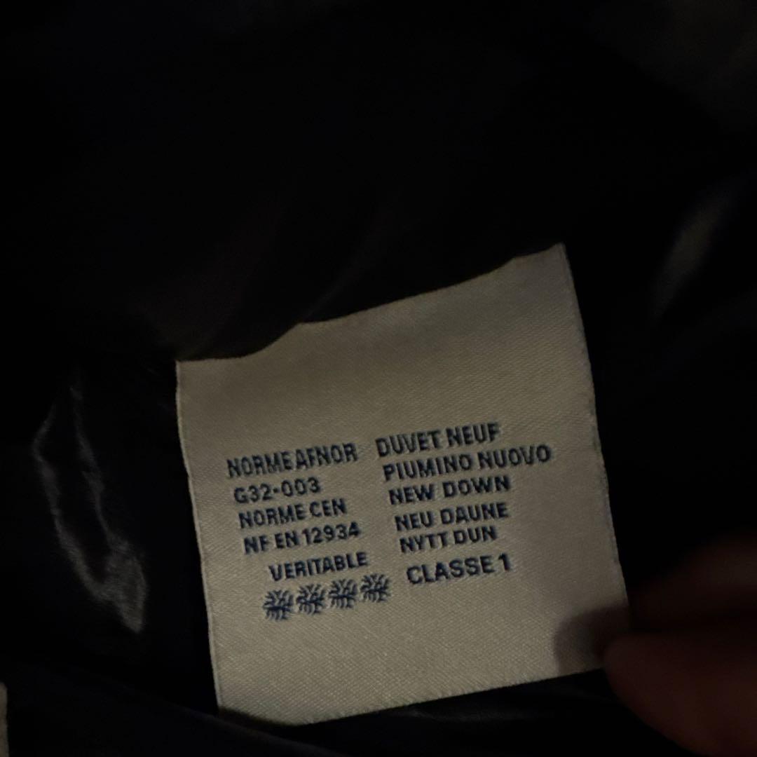 MONCLER ブラック ダウンジャケット はんなり様