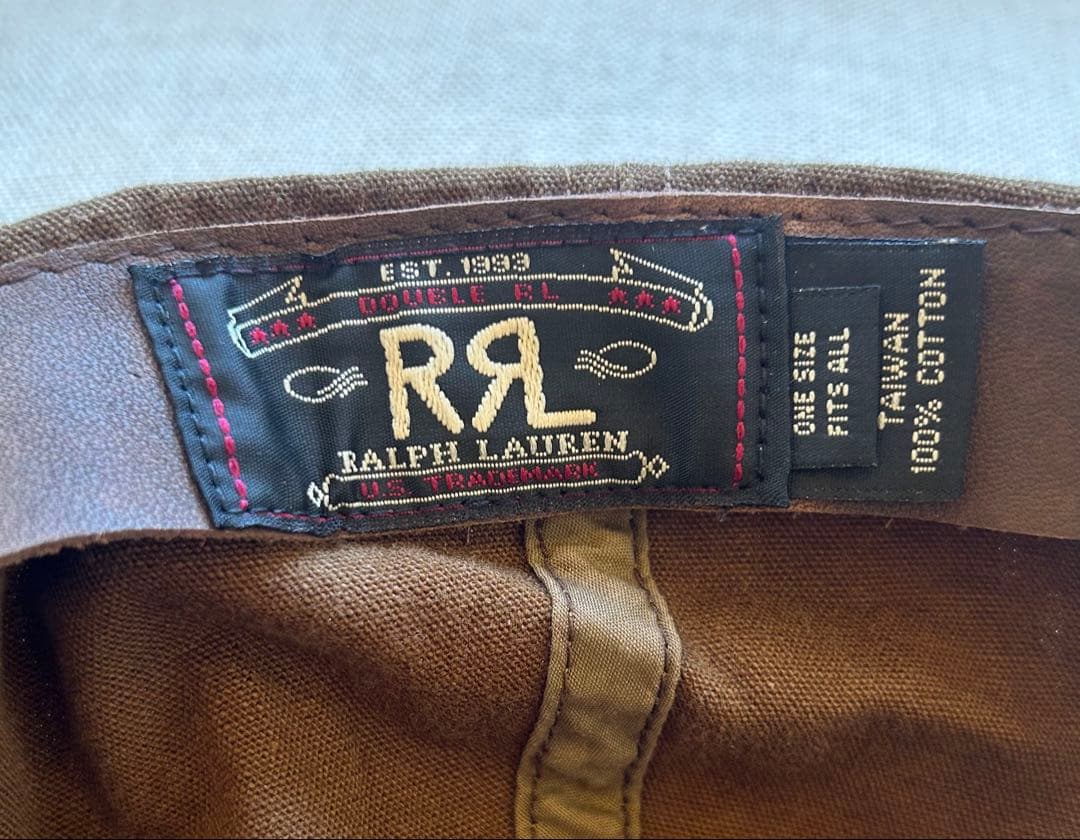 8*1様 DOUBLE RL シンプルロゴキャップ