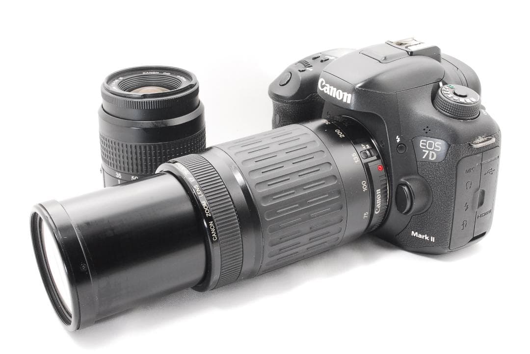 Canon EOS 7D mark II ダブルレンズセット 初心者～プロまで！