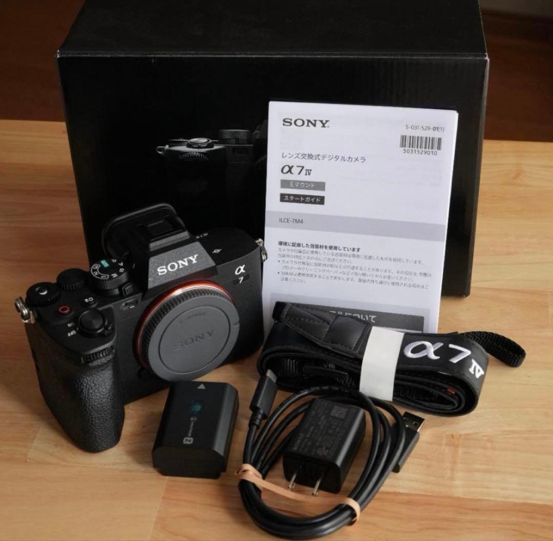 【極美品】SONY A7IV ILCE-7M4ボディ（2462回）