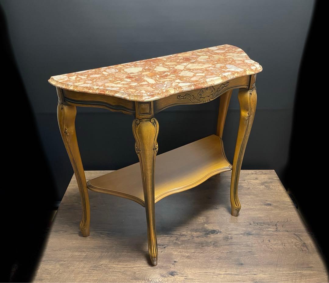 イタリア製　高級　コンソール テーブル 猫脚