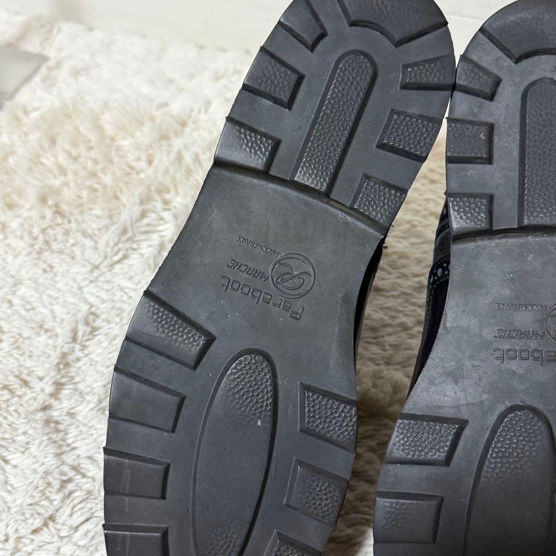 ⭐️極美品⭐️　タケガハラトシノスケ　レースアップブーツ　ブラック　レザー