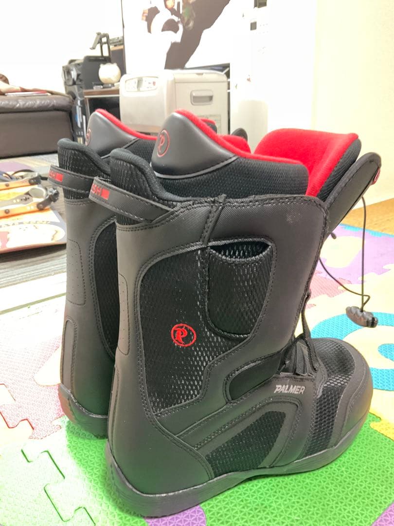 Palmer スノーボードブーツ/25.5cm/クイックレーシング/ブラック