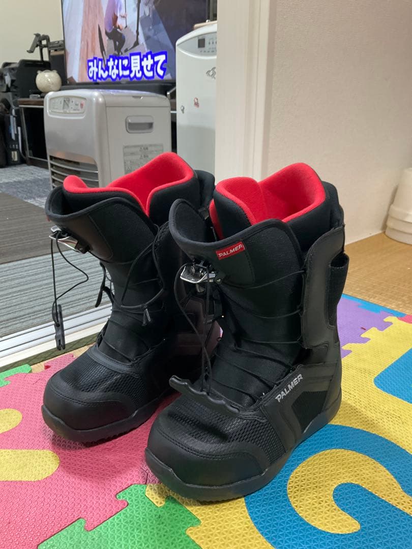 Palmer スノーボードブーツ/25.5cm/クイックレーシング/ブラック