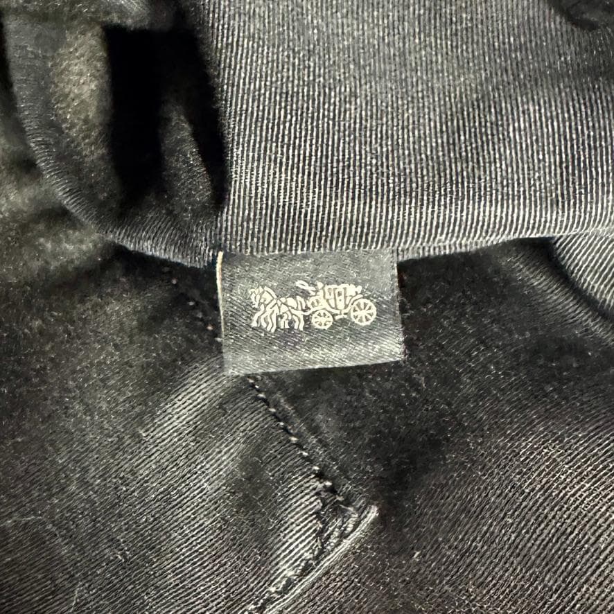 【美品】　コーチ F34823 バッグ ショルダーバッグ 黒 coach 肩掛け