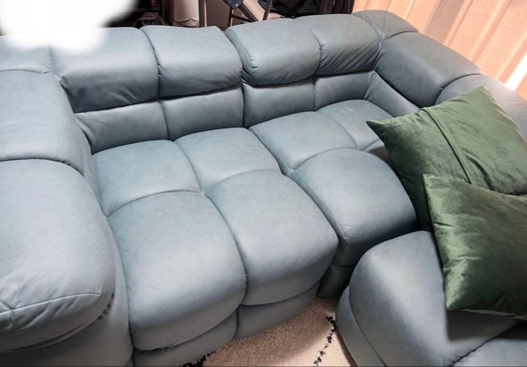 ソファ　オーダーメイド　180センチ　オットマン付き