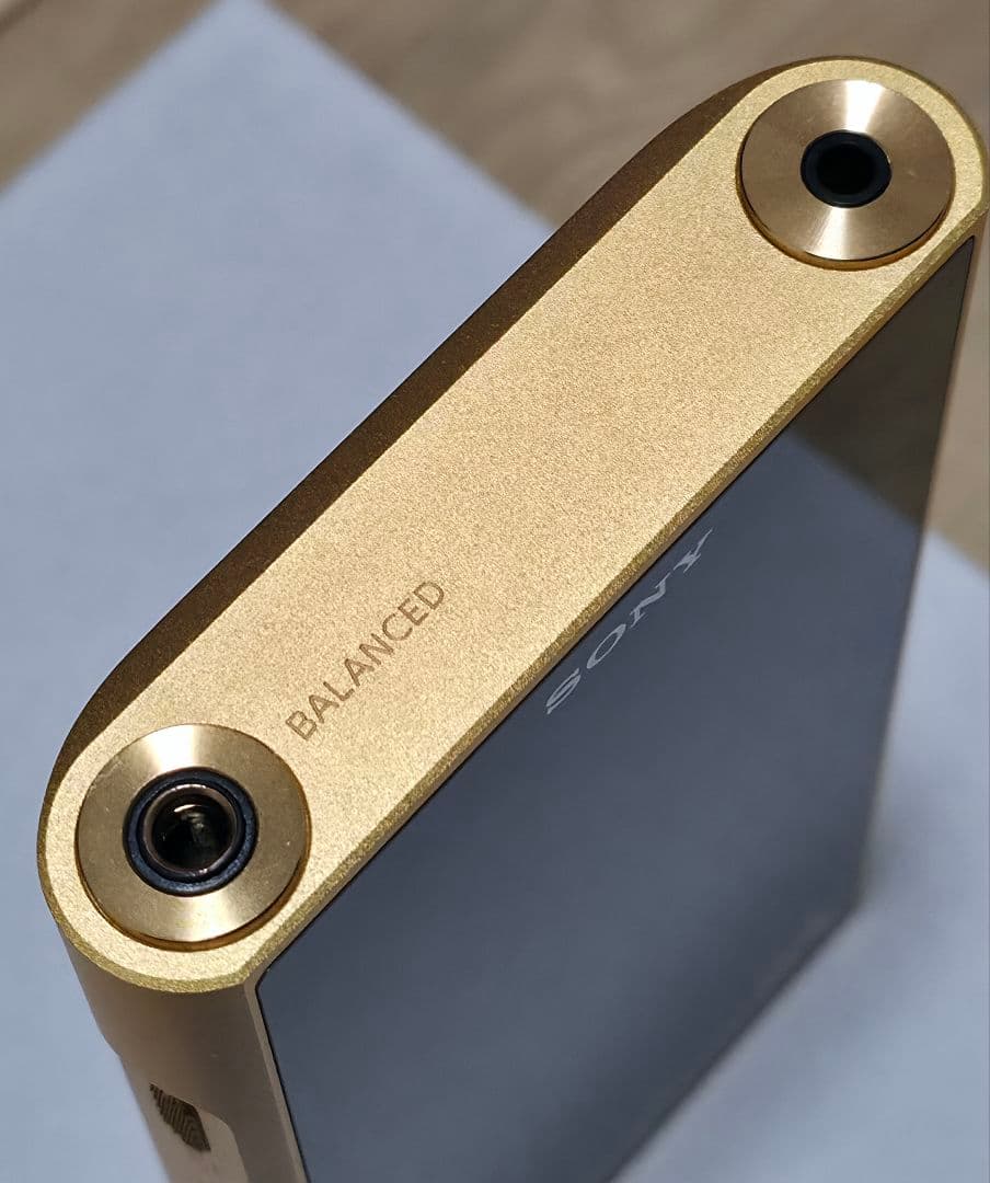 SONY NW-WM1ZM2 ゴールド✨️美品✨️本革ケース付