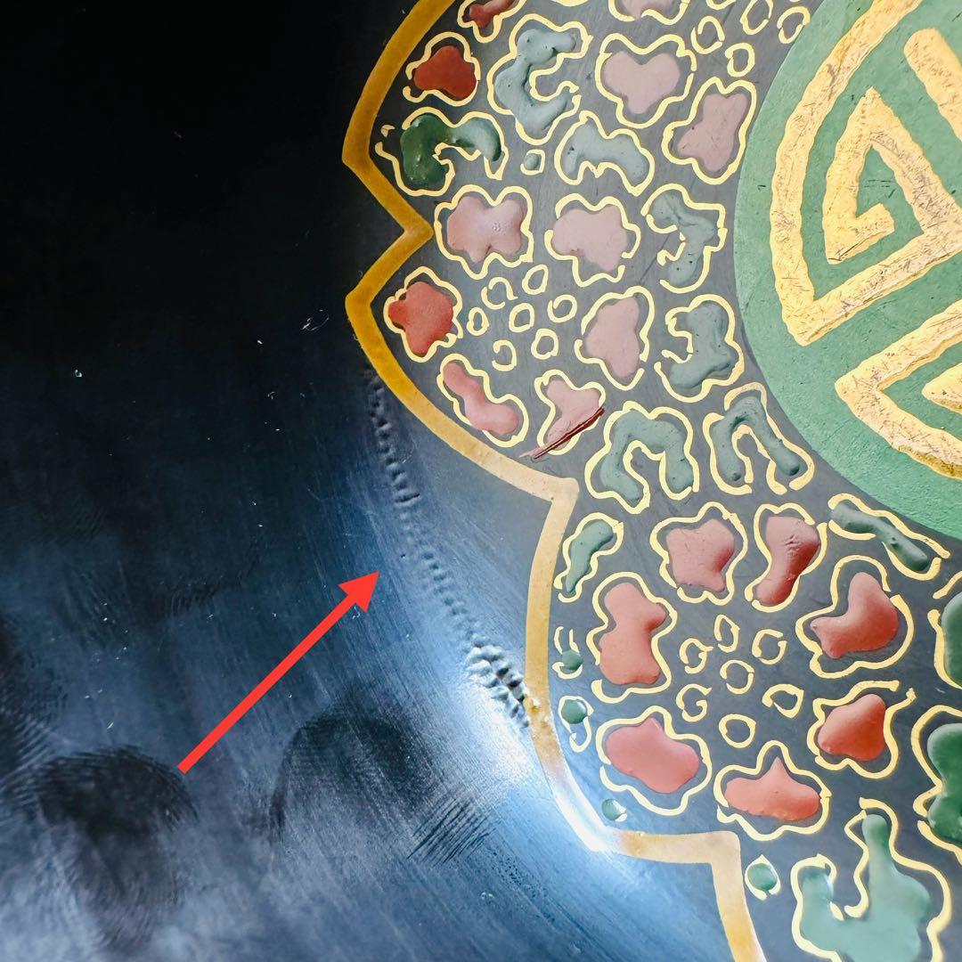 漆器　輪島塗　沈金　金蒔絵　木製　盃洗　鉢　大椀　1客　骨董品