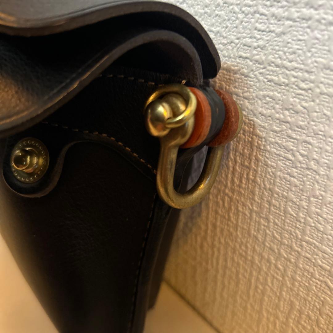 ビアベリーショルダーバッグ　ダブルフラップS ⭐️極美品⭐️