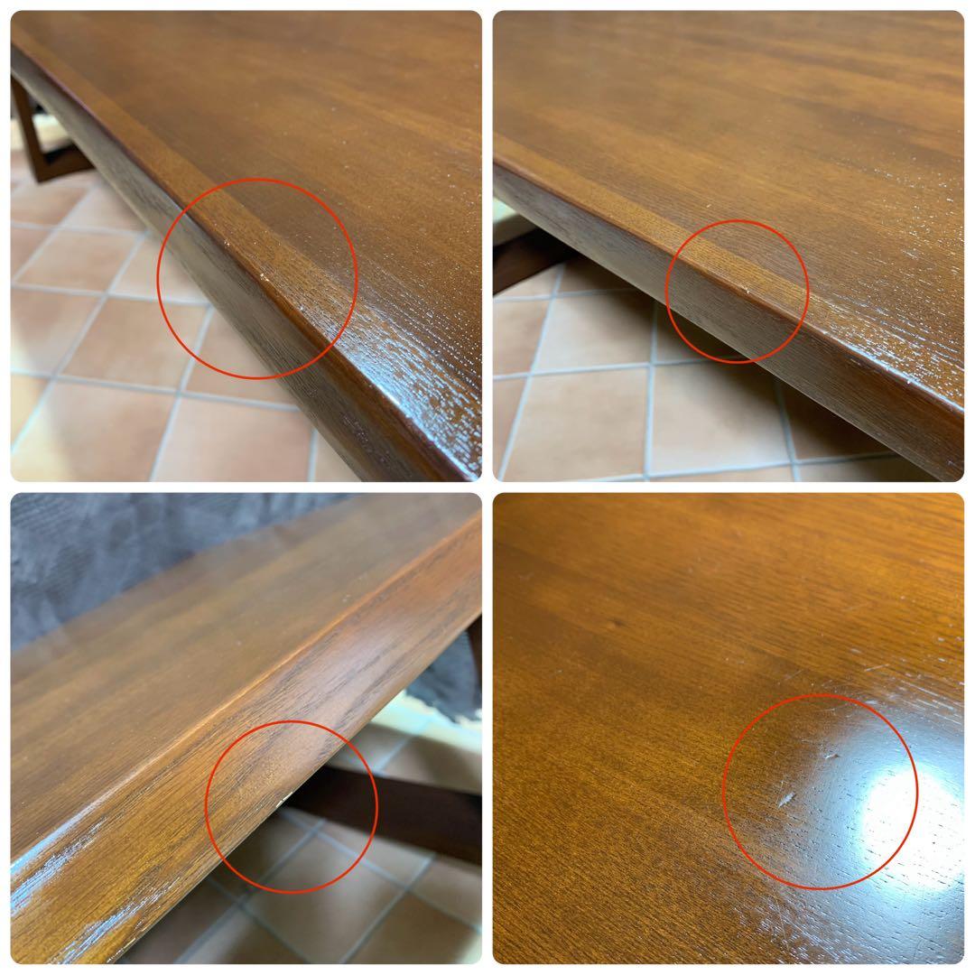 【自然耳付き】無垢材 ローテーブル コーヒーテーブル モダン 男前インテリア