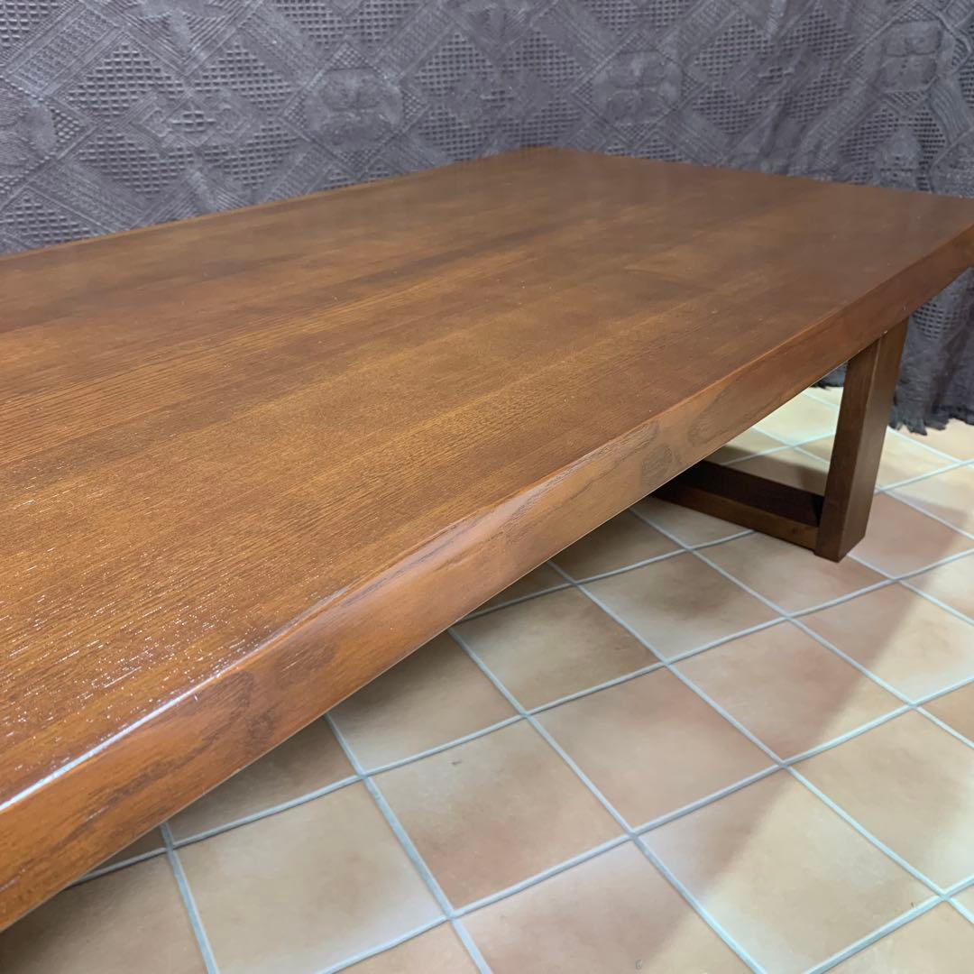 【自然耳付き】無垢材 ローテーブル コーヒーテーブル モダン 男前インテリア