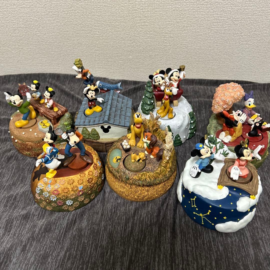 ディズニーオルゴール7点セット